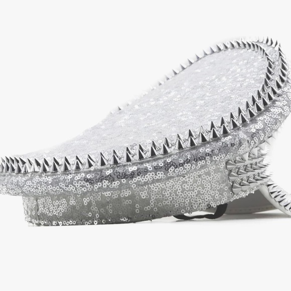 Rhinestone Sequin Bride Bachelorette Hat - Picture 4 of 6